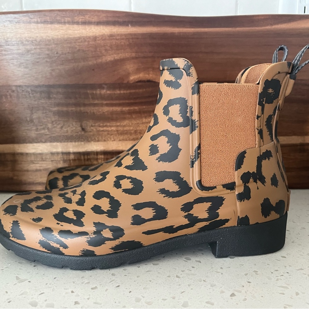 Hunter Leopard Rain Boots